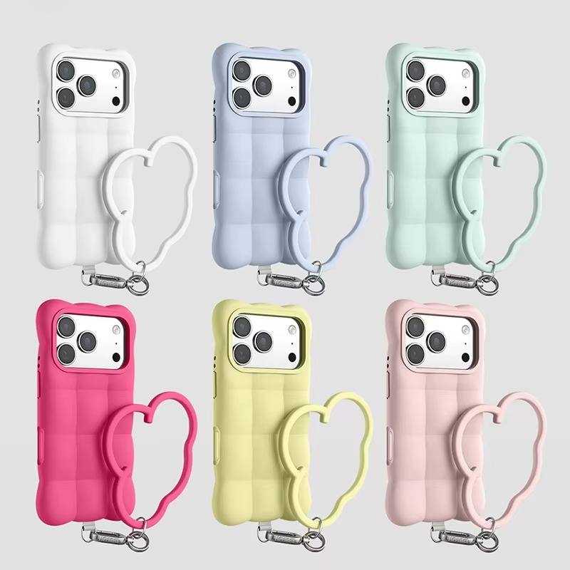 Creative Cute 3D Cloud Puff Gr - Phone Accessories Charms recension och pris