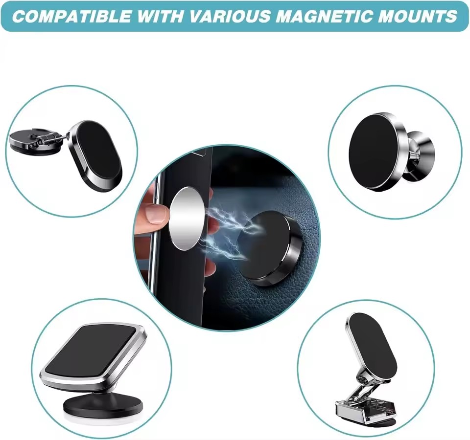 1/50Pcs Magnetic Metal Plate F - Phone Accessories Useful recension och pris