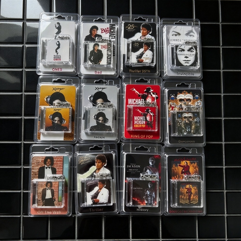 Mini CD Album Keychain Charms  - Phone Accessories Charms recension och pris