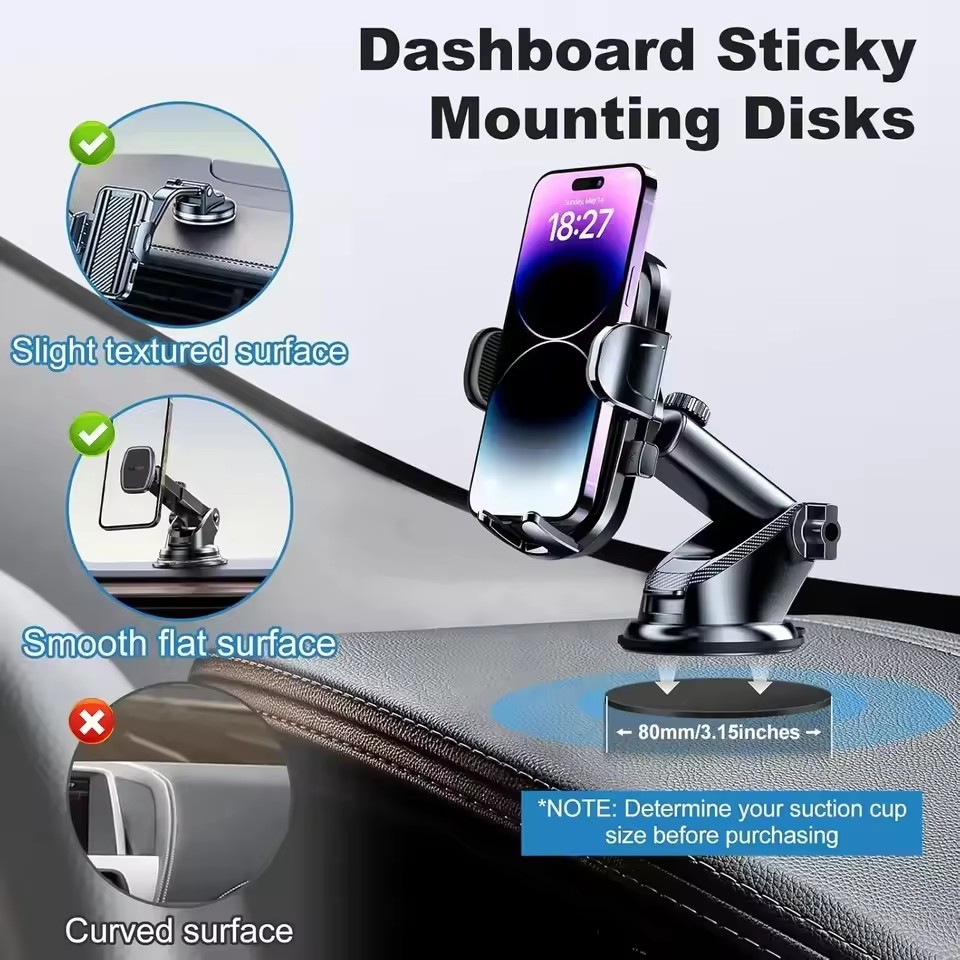 Mobile Phone Holder Sticker Di - Phone Accessories Holder Car recension och pris